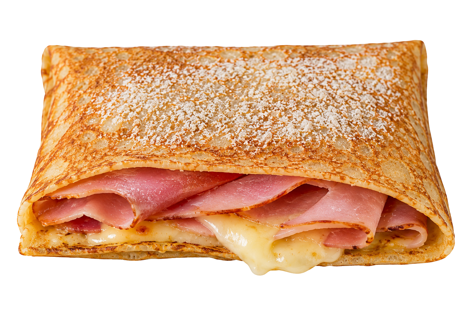 Ham & cheese crêpe