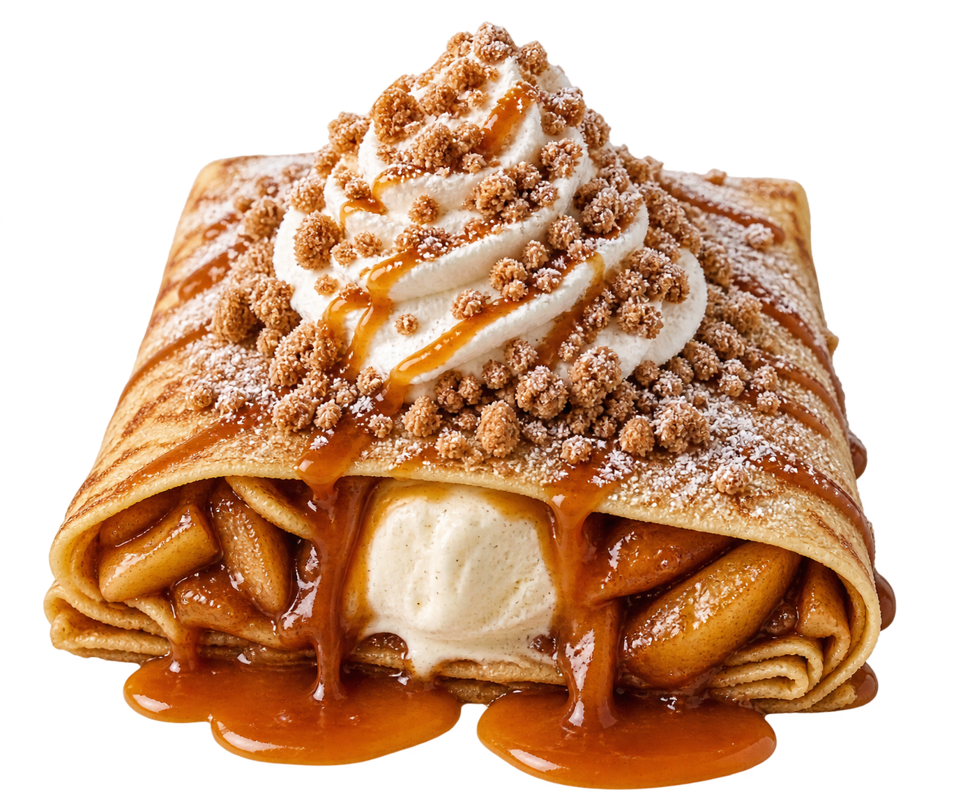 The apple pie crêpe